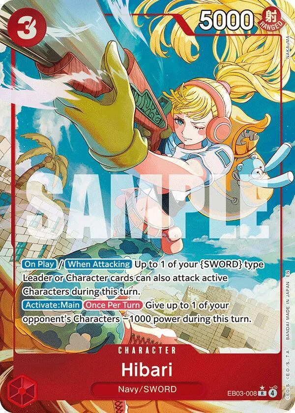 Hibari (Alternate Art) card front