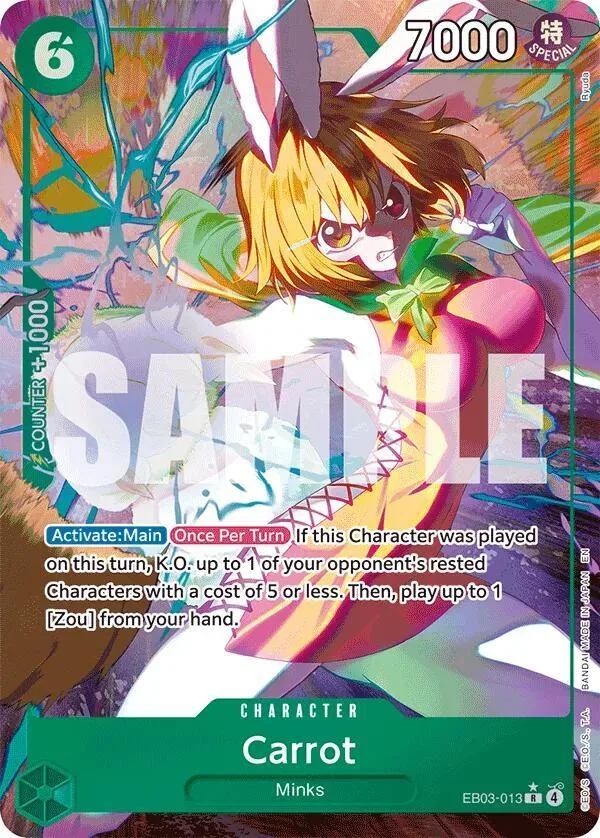Carrot (Alternate Art) card front