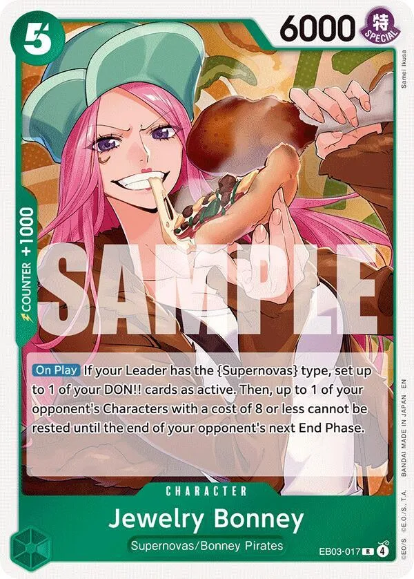 Jewelry Bonney card front