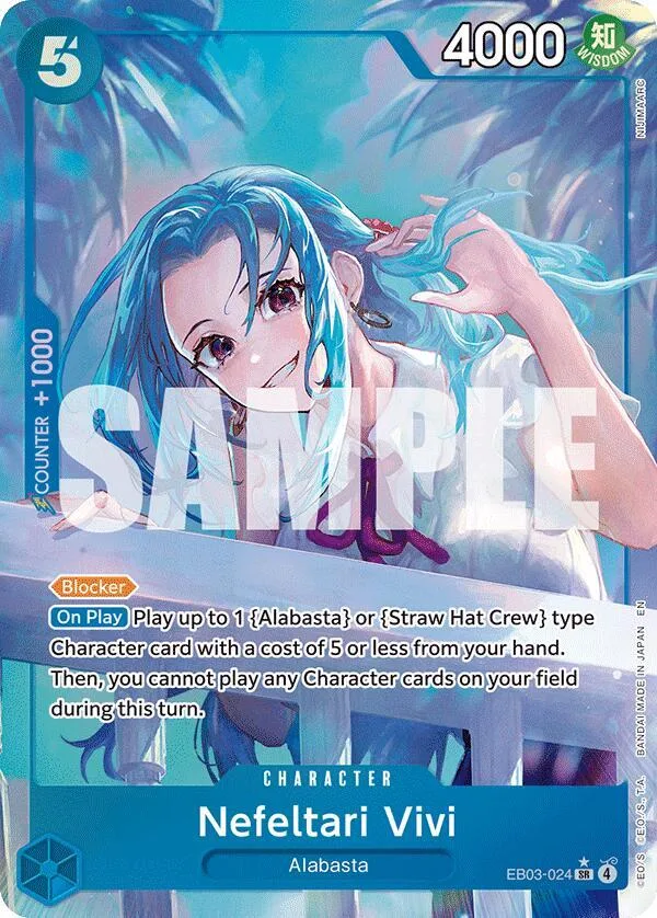 Nefeltari Vivi (Alternate Art) card front