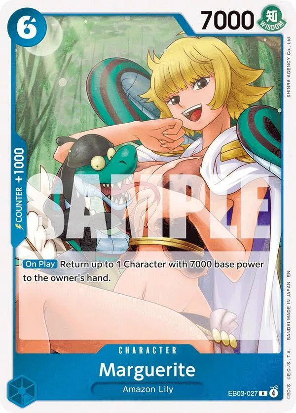 Marguerite card front