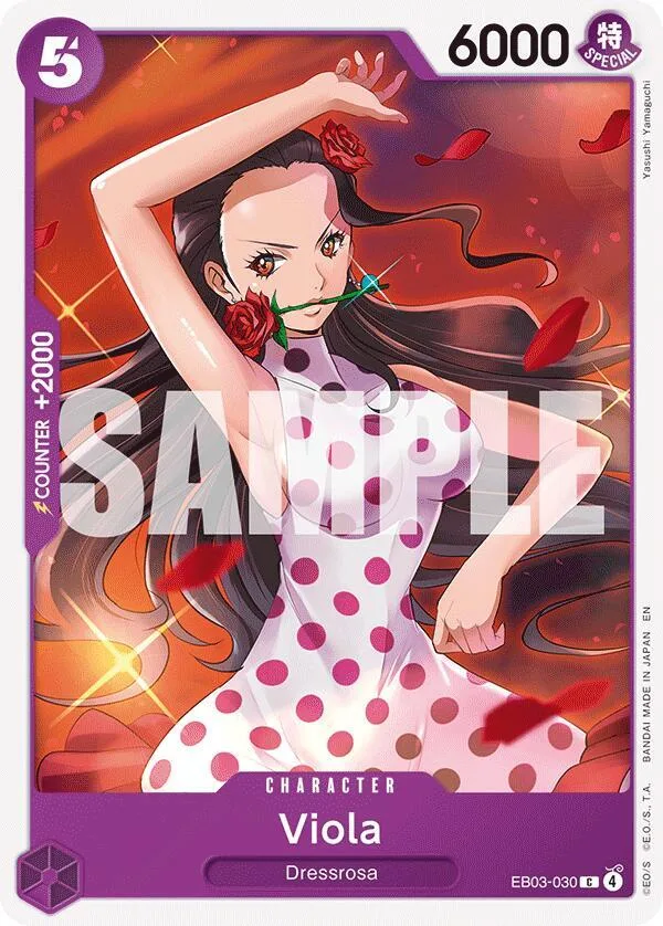Viola card front