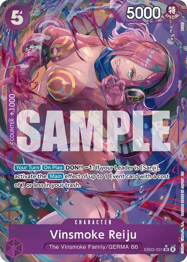 Vinsmoke Reiju (Alternate Art) card front