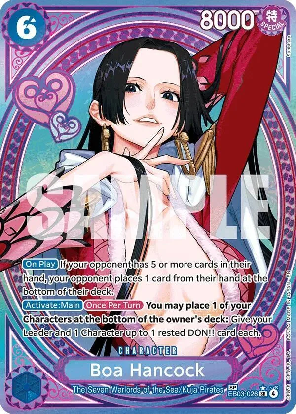 Boa Hancock (SP) card front