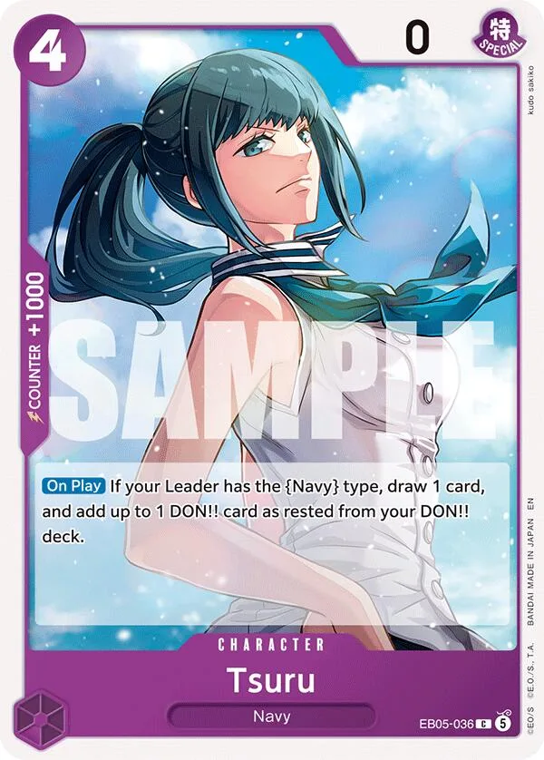 Tsuru card front
