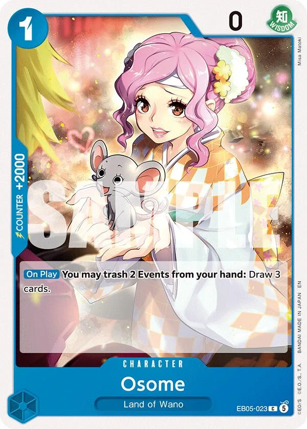 Osome card front