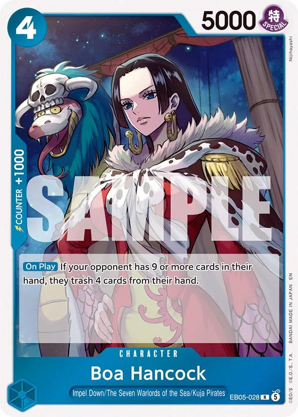 Boa Hancock card front