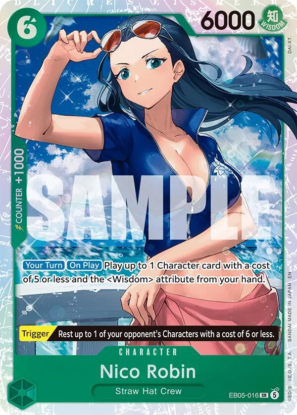 Nico Robin card front