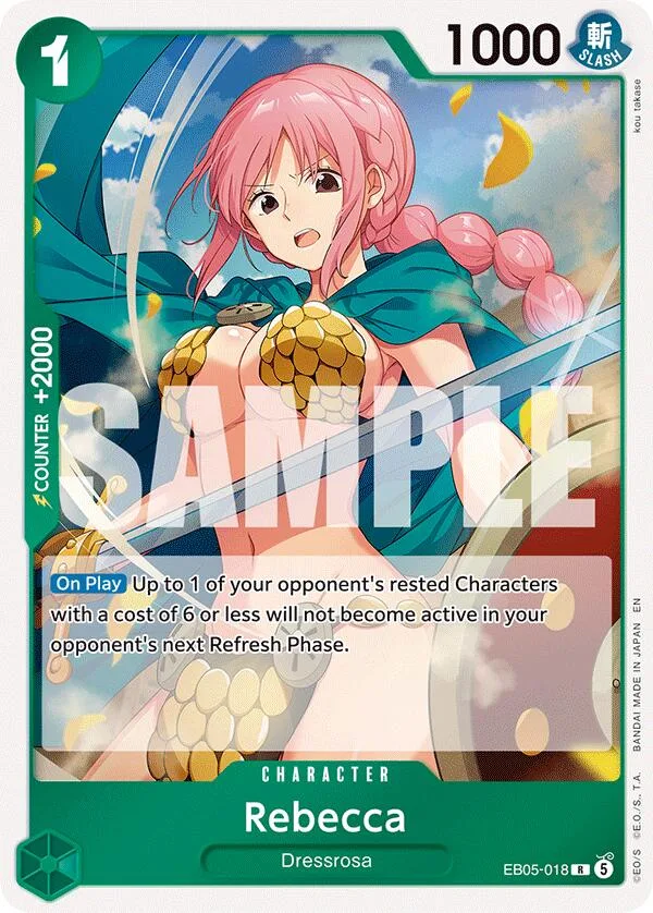 Rebecca card front