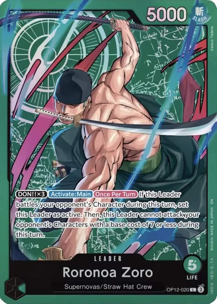 Roronoa Zoro (Zoro Deck) card front