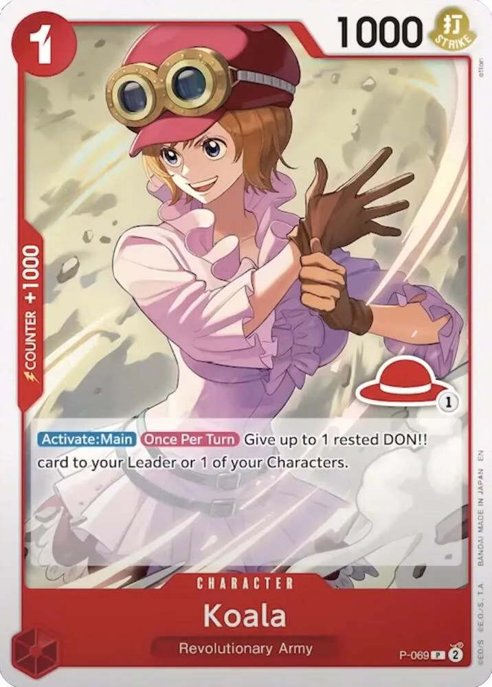 Koala (Luffy Deck) card front