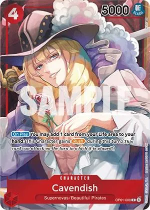 Cavendish (Box Topper) card front