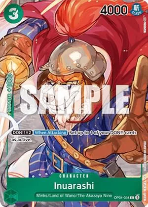 Inuarashi (Box Topper) card front