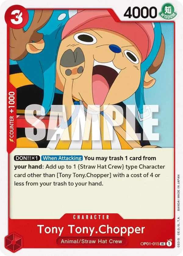 Tony Tony.Chopper card front