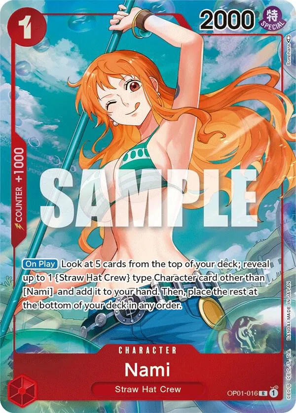 Nami (Parallel) card front