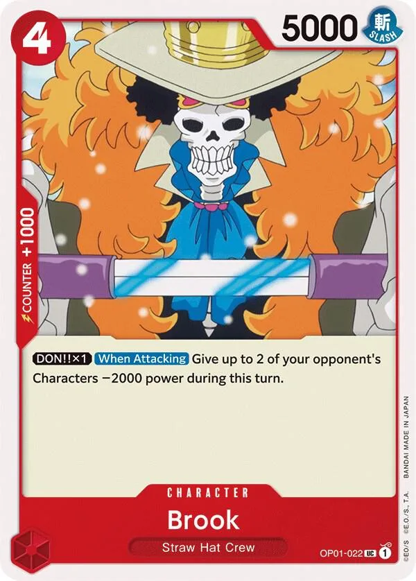 Brook card front