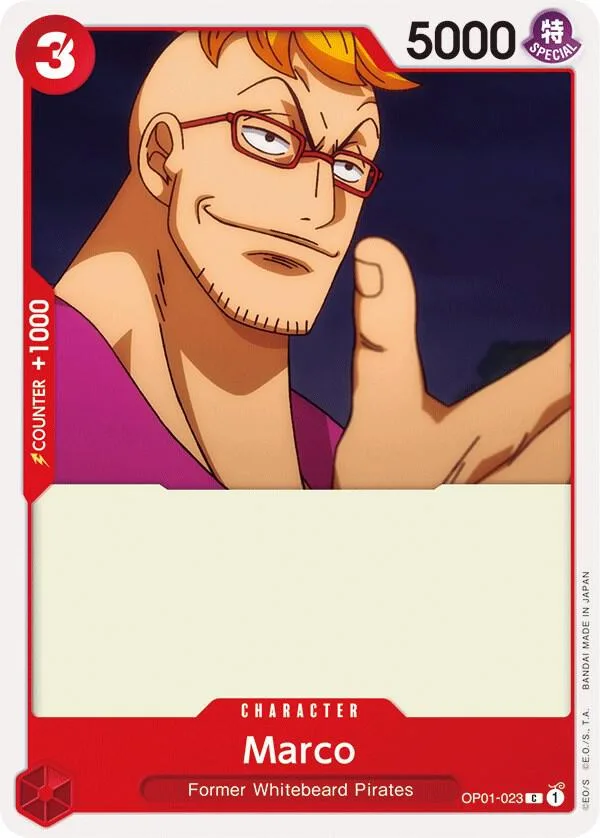 Marco card front