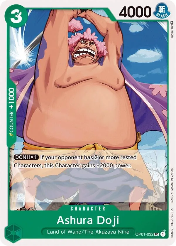 Ashura Doji card front