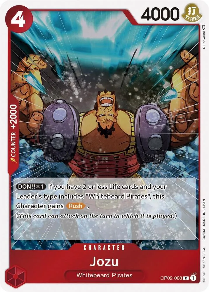 Jozu card front