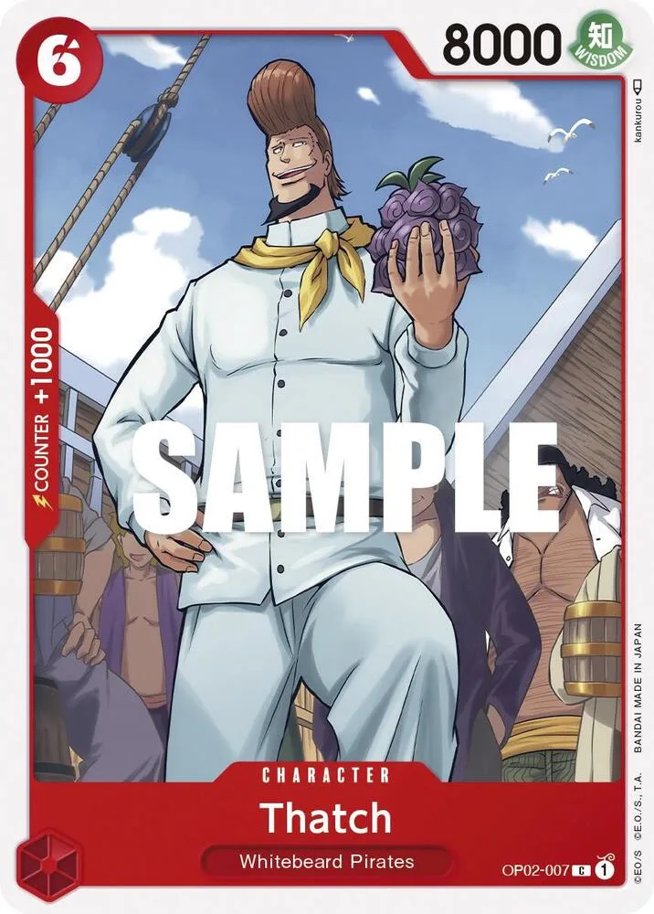 Thatch card front