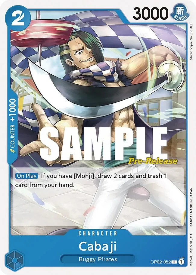 Cabaji card front