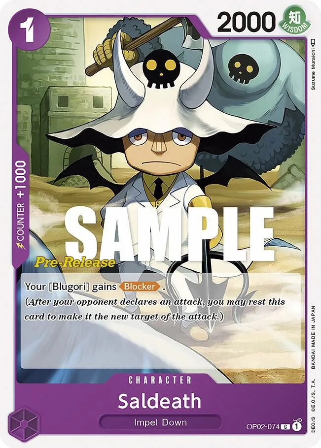 Saldeath card front