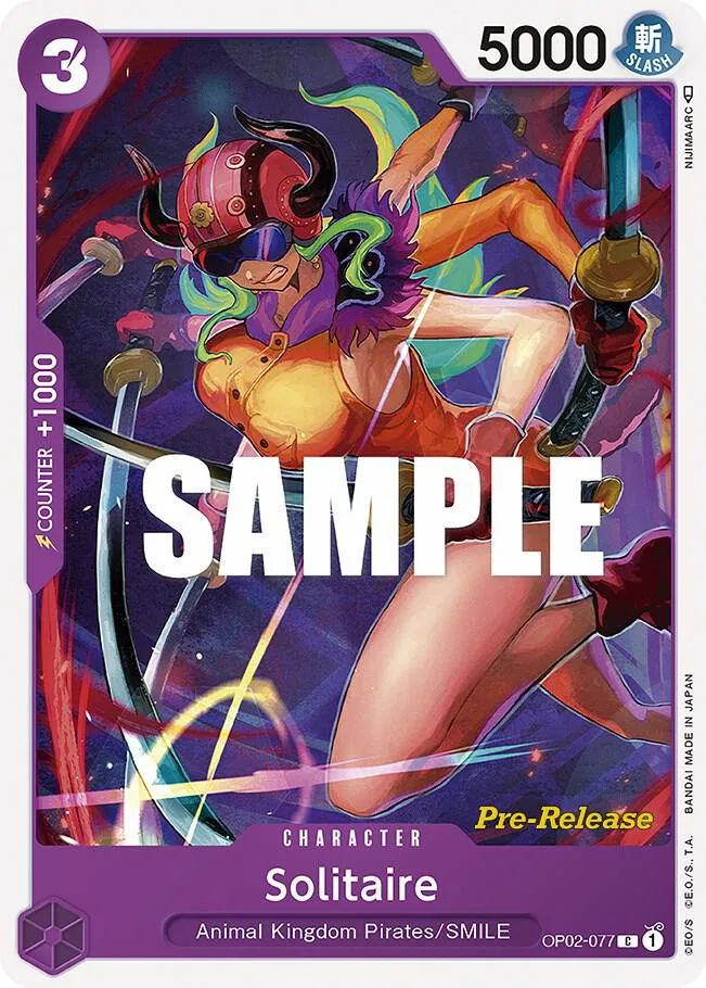 Solitaire card front