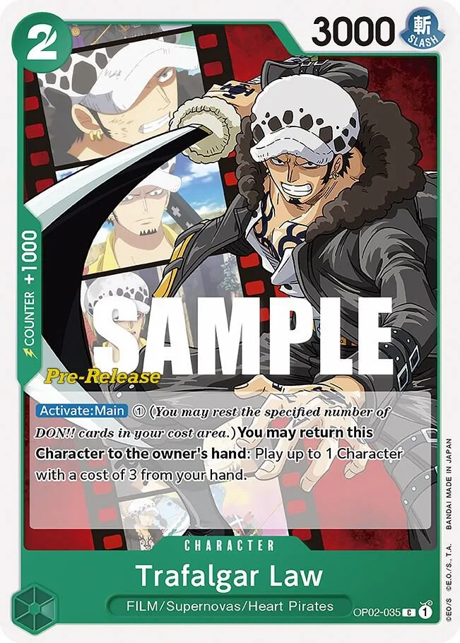 Trafalgar Law card front