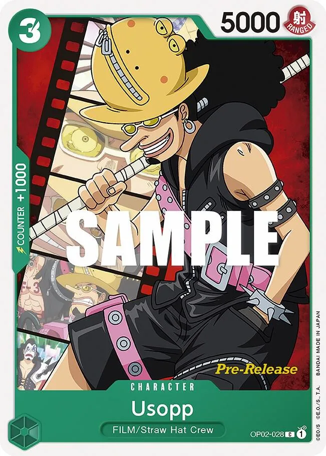 Usopp card front