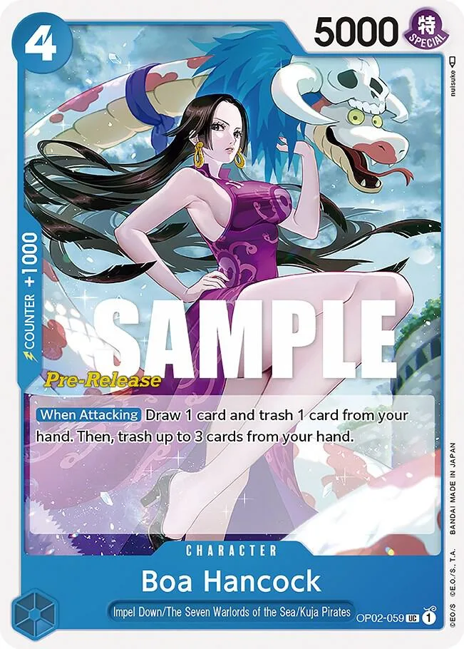 Boa Hancock card front