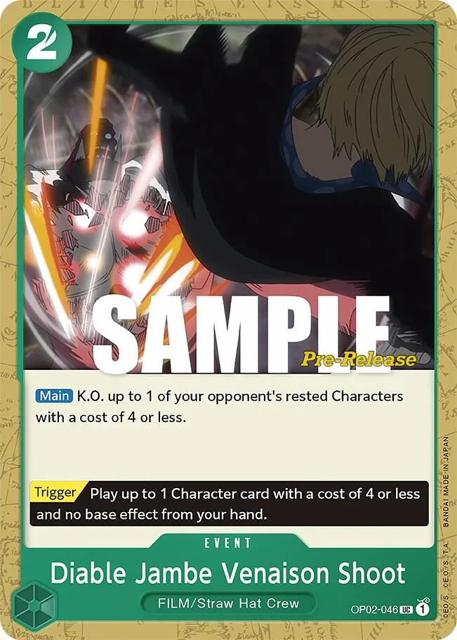Diable Jambe Venaison Shoot card front