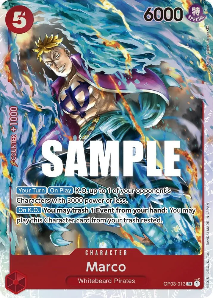 Marco card front