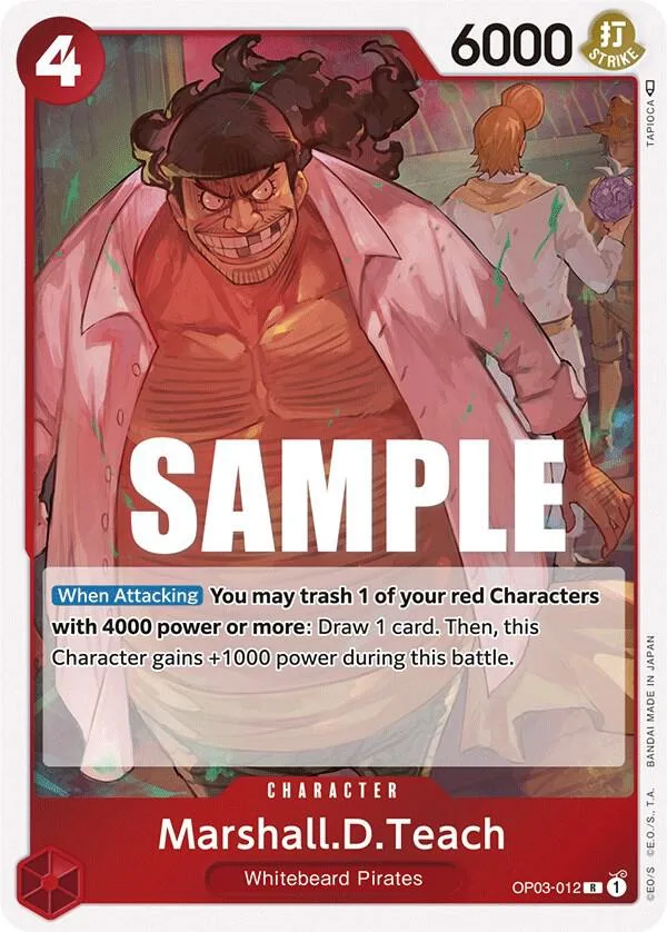 Marshall.D.Teach card front
