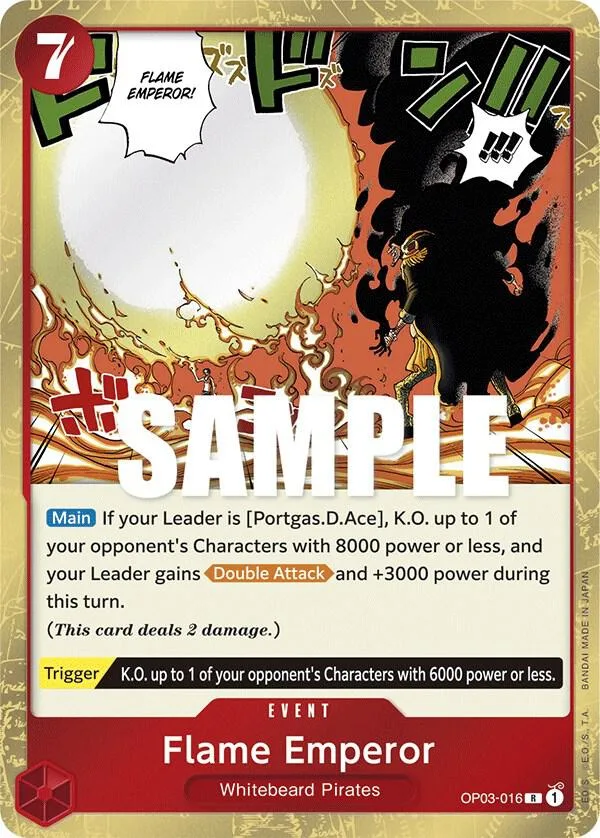 Flame Emperor card front
