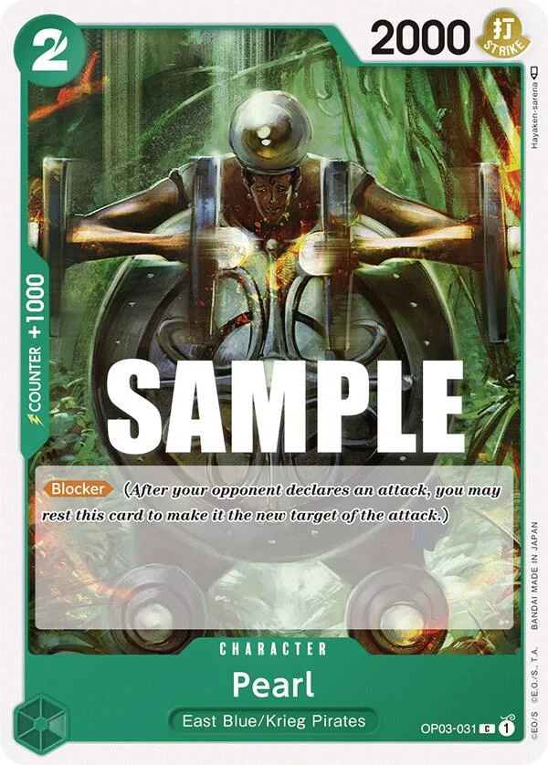 Pearl card front