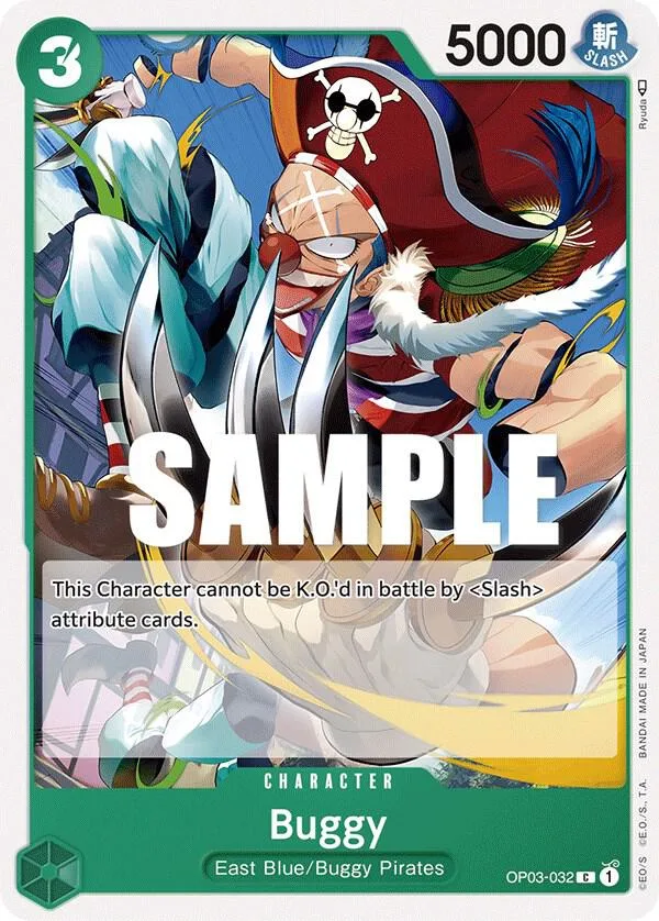 Buggy card front