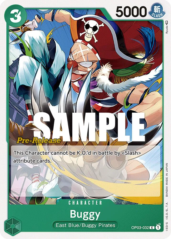 Buggy card front