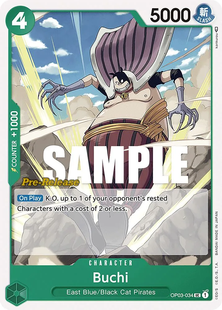 Buchi card front