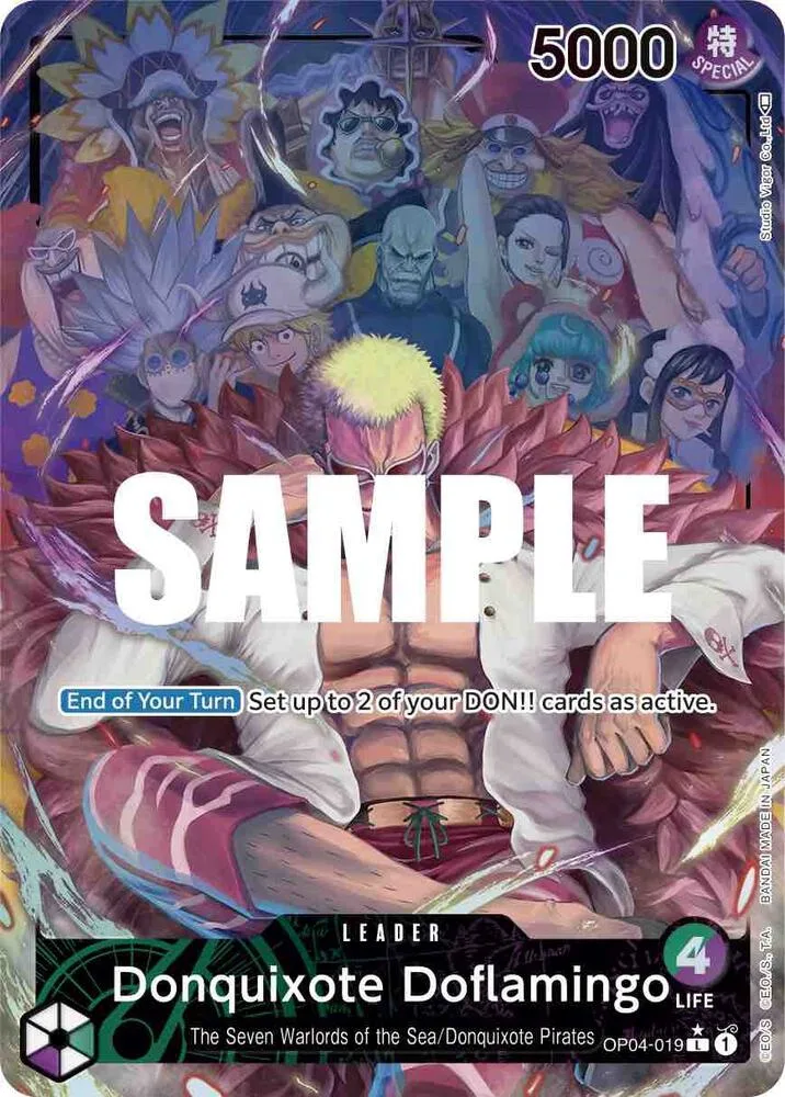 Donquixote Doflamingo (Alternate Art) card front