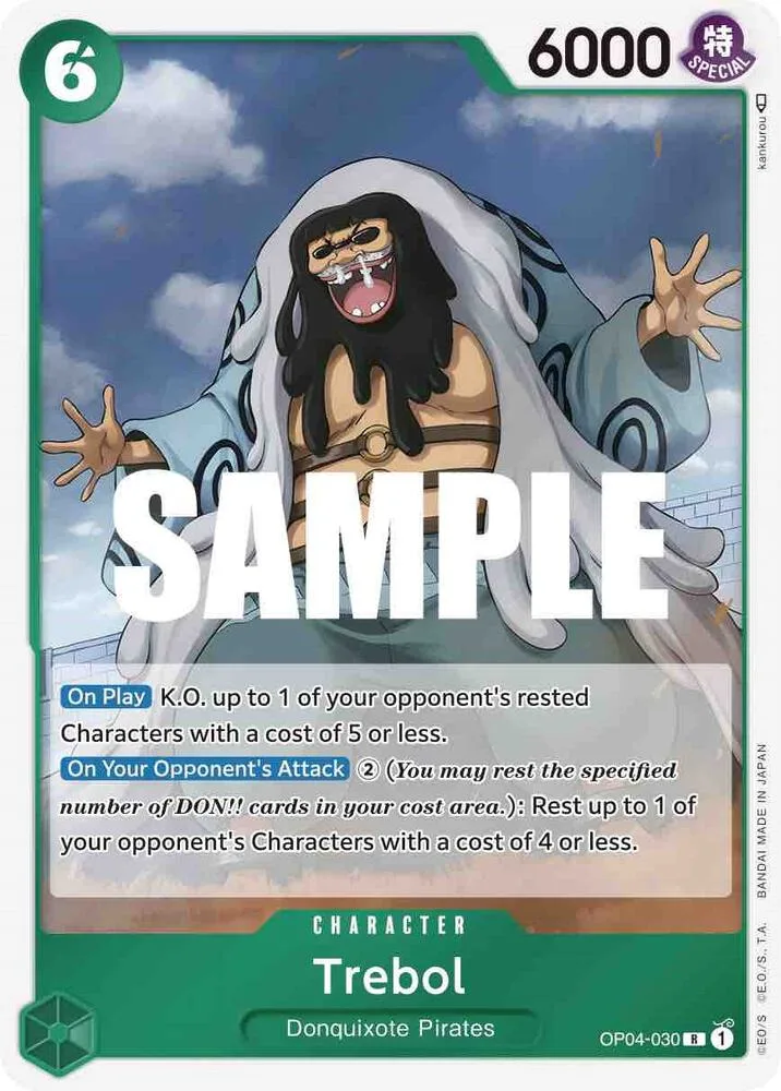 Trebol card front