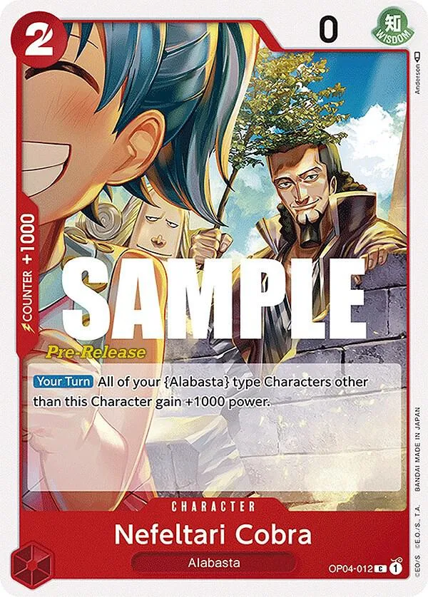 Nefeltari Cobra card front