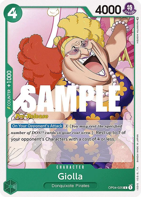Giolla card front