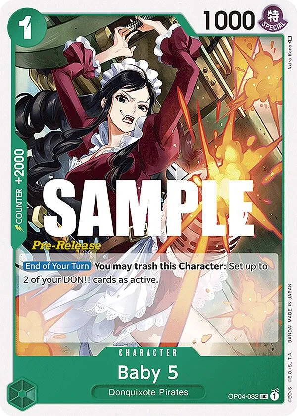 Baby 5 card front