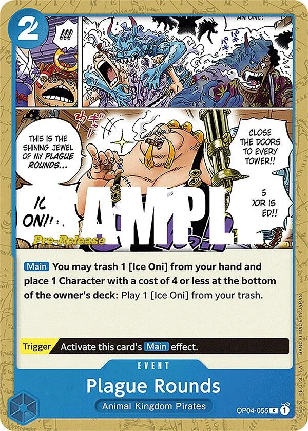 Plague Rounds card front
