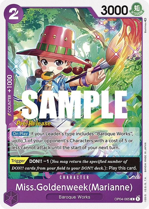 Miss.Goldenweek(Marianne) card front