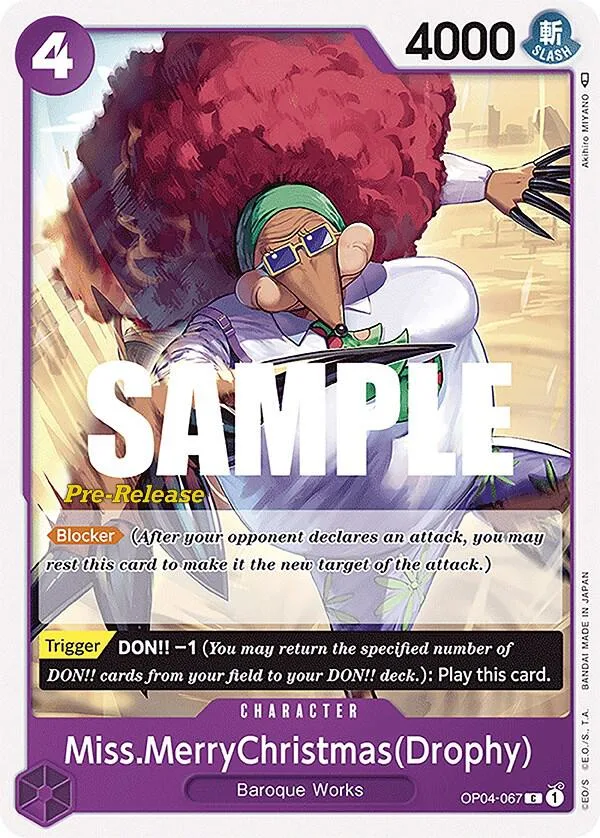 Miss.MerryChristmas(Drophy) card front