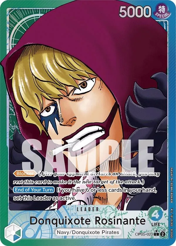 Donquixote Rosinante (Alternate Art) card front