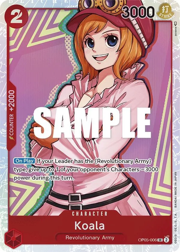 Koala card front