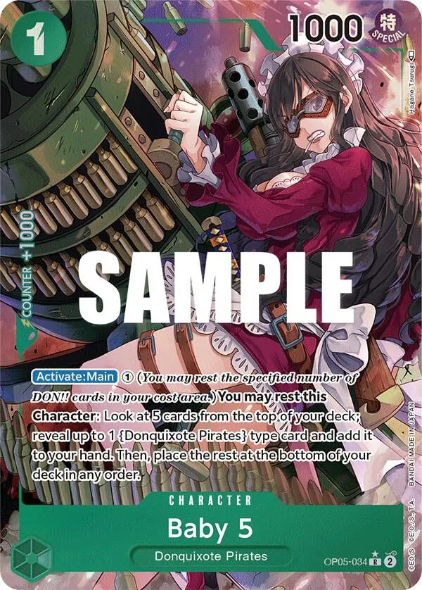 Baby 5 (Alternate Art) card front