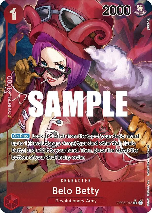Belo Betty (Alternate Art) card front